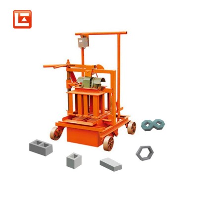 Qmr2 45 Mall Hollow Concrete Egg Laying Brick Block Making Machine Price Qmr2-45 Cement Small Soil Block Brick Maker In Jamaica