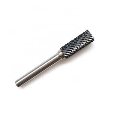 1/4' 6mm shank B shape Super quality different shapes Tungsten Carbide Rotary Bur