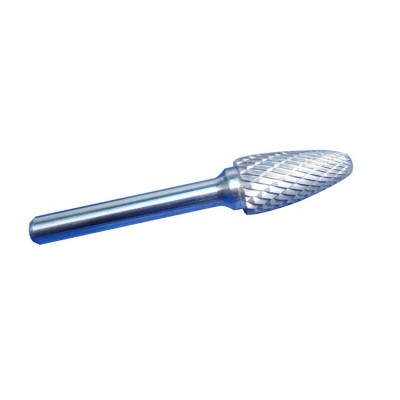 F shape Tree shape with radius end tungsten carbide rotary burrs files tool burs carbide