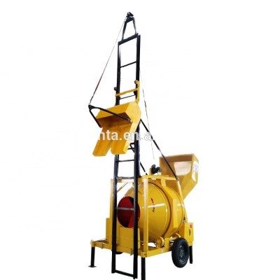 Two Bag Capacity Cement Concrete Mixtures with Pumping lifting Attach Machine