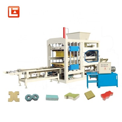 QT4-18 PLC auto block making machine hollow block machines for making bricks sale in Mauritius