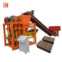 QTJ4-28 Hollow cement block machines 5 blocks pavers making machine concrete block machine price in Cape Verde